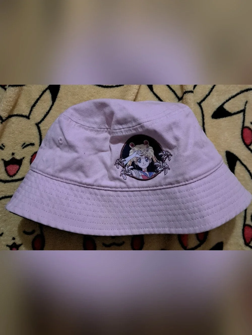 Sailor Moon Embroidered Bucket Hat